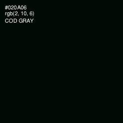 #020A06 - Cod Gray Color Image